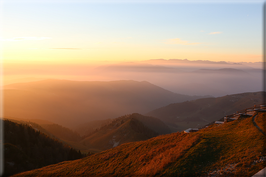 foto Tramonto da Cima Grappa